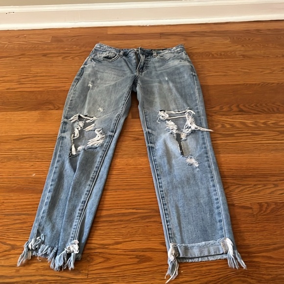 BlankNYC Women’s Blue Jeans Size 25 - Picture 4 of 5